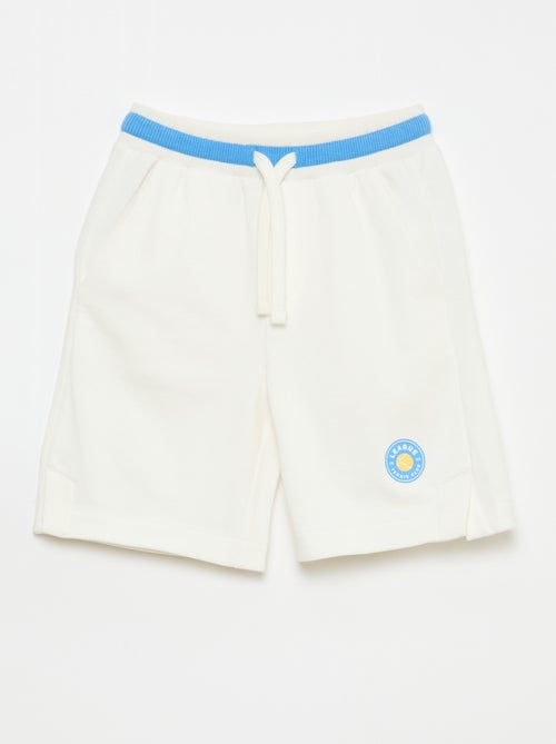 Bermudas de felpa - Kiabi