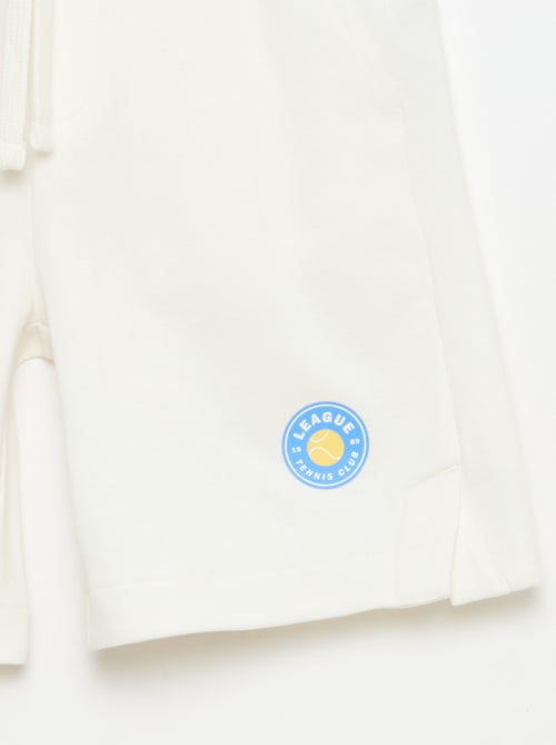 Bermudas de felpa - Kiabi