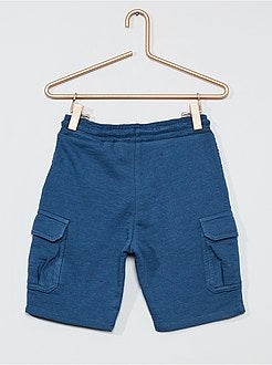 Bermudas de felpa con bolsillo 'battle' - Kiabi