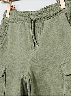 Bermudas de felpa con bolsillo 'battle' - Kiabi