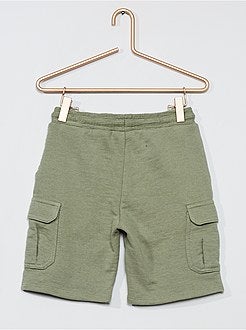 Bermudas de felpa con bolsillo 'battle' - Kiabi