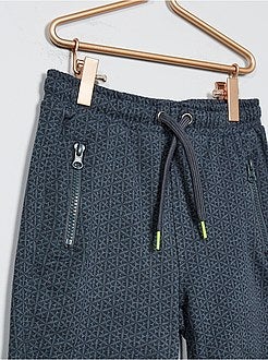 Bermudas de felpa estampadas - Kiabi