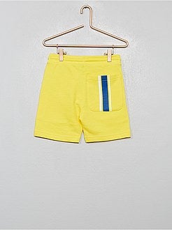 Bermudas de felpa estilo deportivo - Kiabi