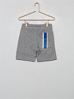 Bermudas de felpa estilo deportivo - Kiabi