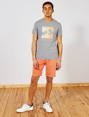 Bermudas de felpa - Kiabi