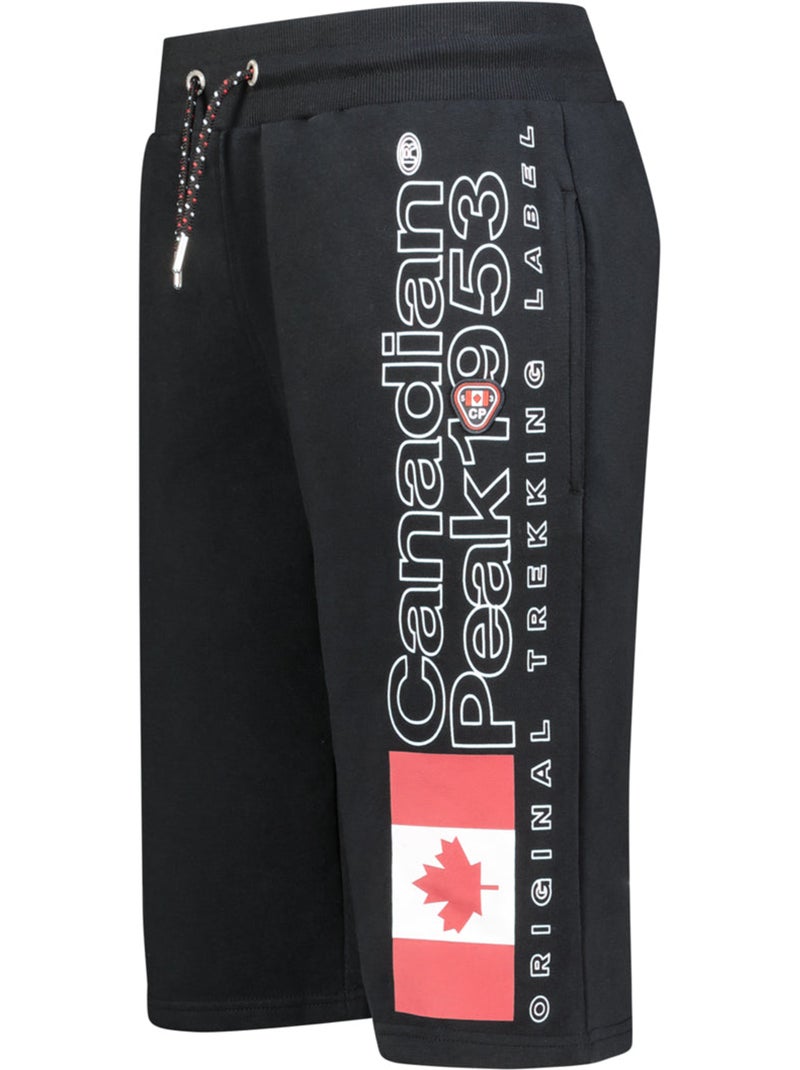 Bermudas de felpa pogoeak – canadian peak Negro - Kiabi