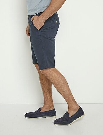 Bermudas de lona de algodón elástica - AFIBEL