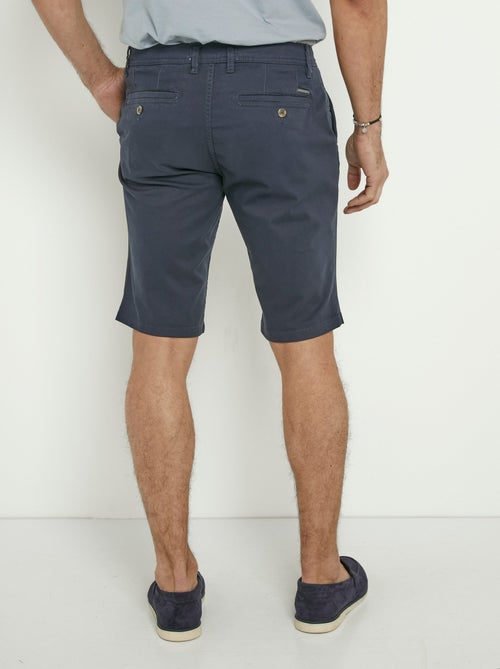 Bermudas de lona de algodón elástica - AFIBEL - Kiabi