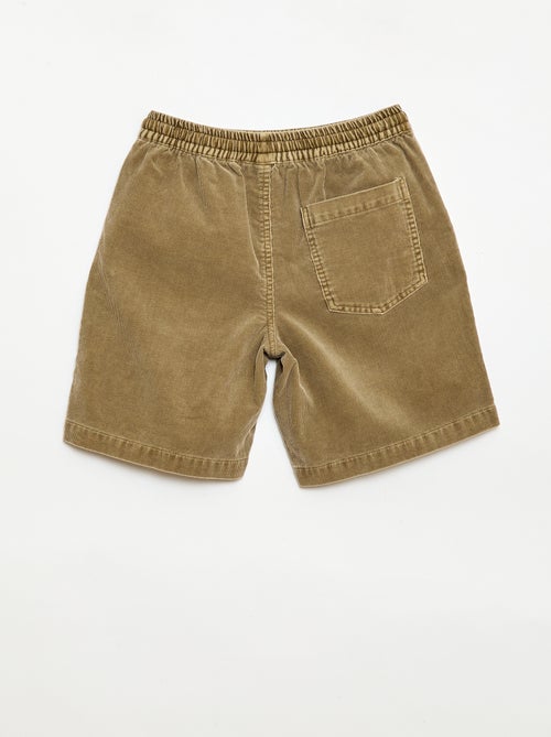 Bermudas de pana - Kiabi