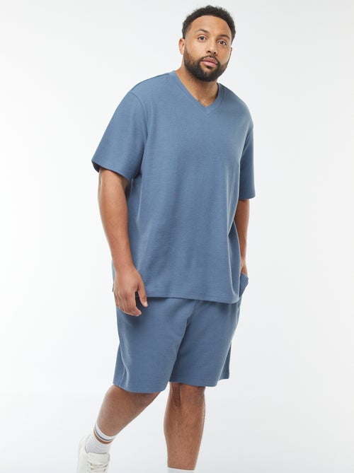 Bermudas de punto de piqué - Kiabi