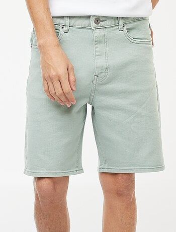 Bermudas de sarga con 5 bolsillos