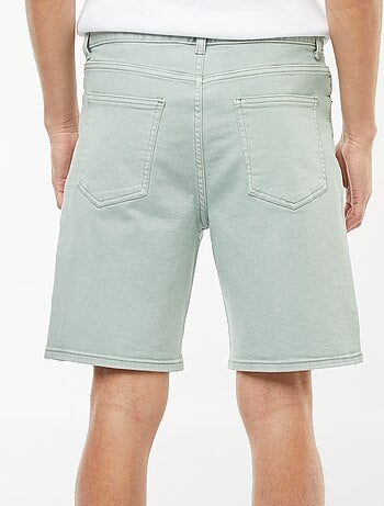 Bermudas de sarga con 5 bolsillos