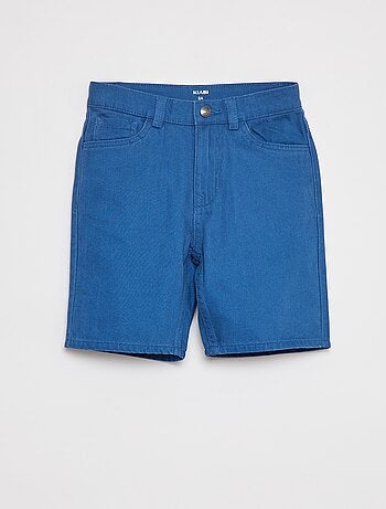 Bermudas de sarga corte loose