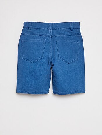 Bermudas de sarga corte loose