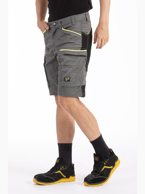 Bermudas de trabajo multibolsillos FLUBERM de Fibreflex® - Kiabi Bermudas de trabajo multibolsillos FLUBERM de Fibreflex® - Kiabi