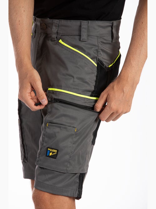 Bermudas de trabajo multibolsillos FLUBERM de Fibreflex® - Kiabi Bermudas de trabajo multibolsillos FLUBERM de Fibreflex® - Kiabi