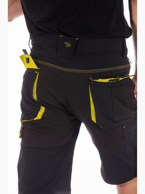 Bermudas de trabajo técnico bielástico SPIN - Kiabi Bermudas de trabajo técnico bielástico SPIN - Kiabi