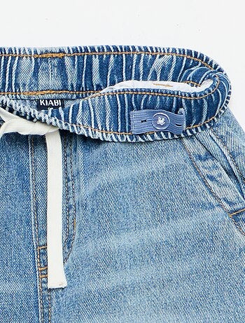 Bermudas de vaquero con cordón de ajuste