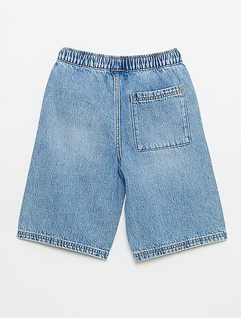 Bermudas de vaquero con cordón de ajuste