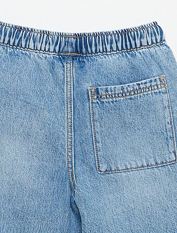 Bermudas de vaquero con cordón de ajuste