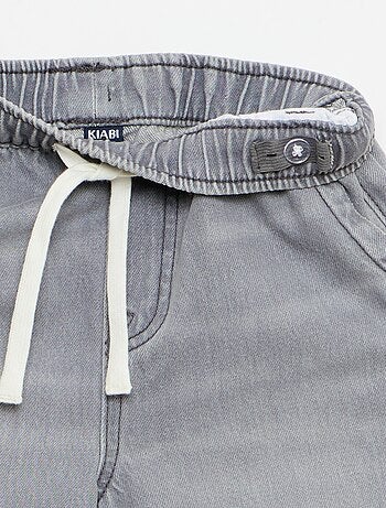 Bermudas de vaquero con cordón de ajuste