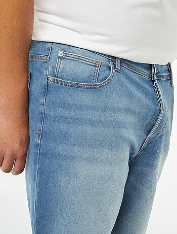 Bermudas elásticas vaqueras