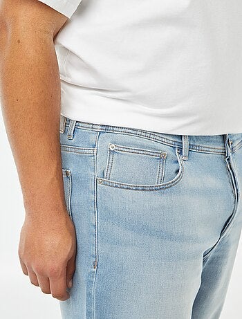 Bermudas elásticas vaqueras
