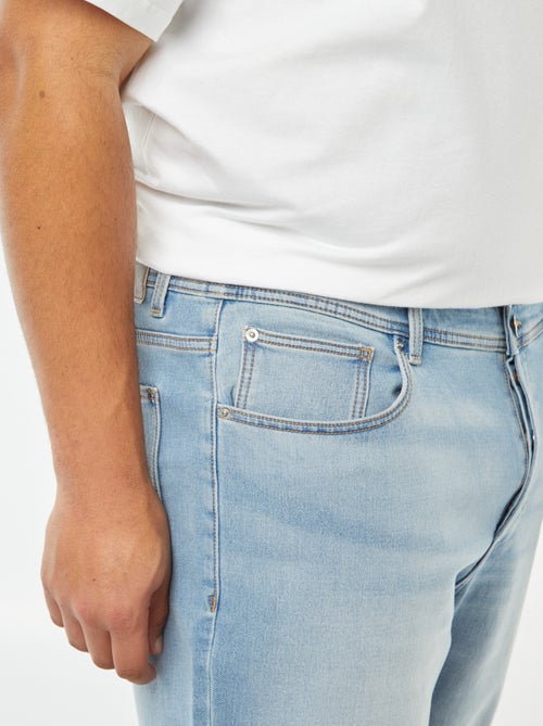 Bermudas elásticas vaqueras - Kiabi