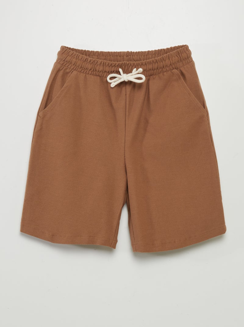Bermudas estampadas BEIGE - Kiabi