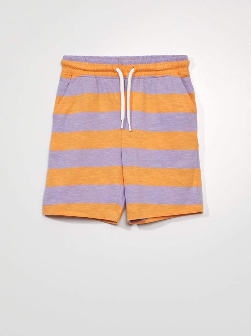 Bermudas estampadas de punto BLANCO - Kiabi
