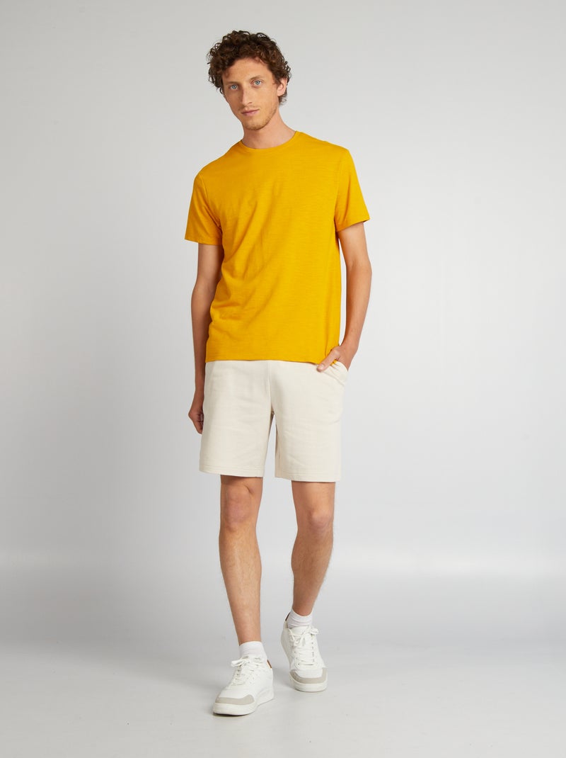 Bermudas finas de chándal GRIS - Kiabi