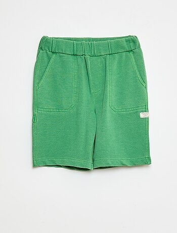 Bermudas fluidas de chándal