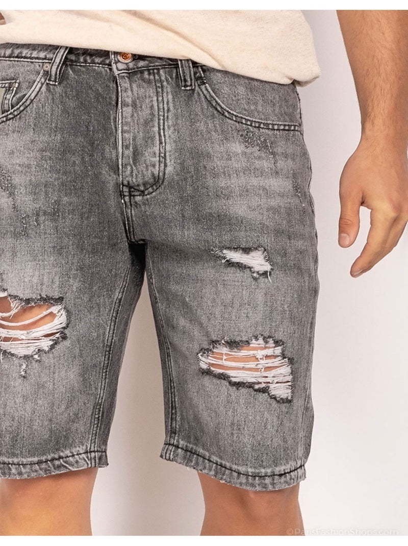 Bermudas Kebello Gris - Kiabi