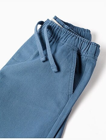 Bermudas largas de algodón con cordón Carolina Celas x Zippy
