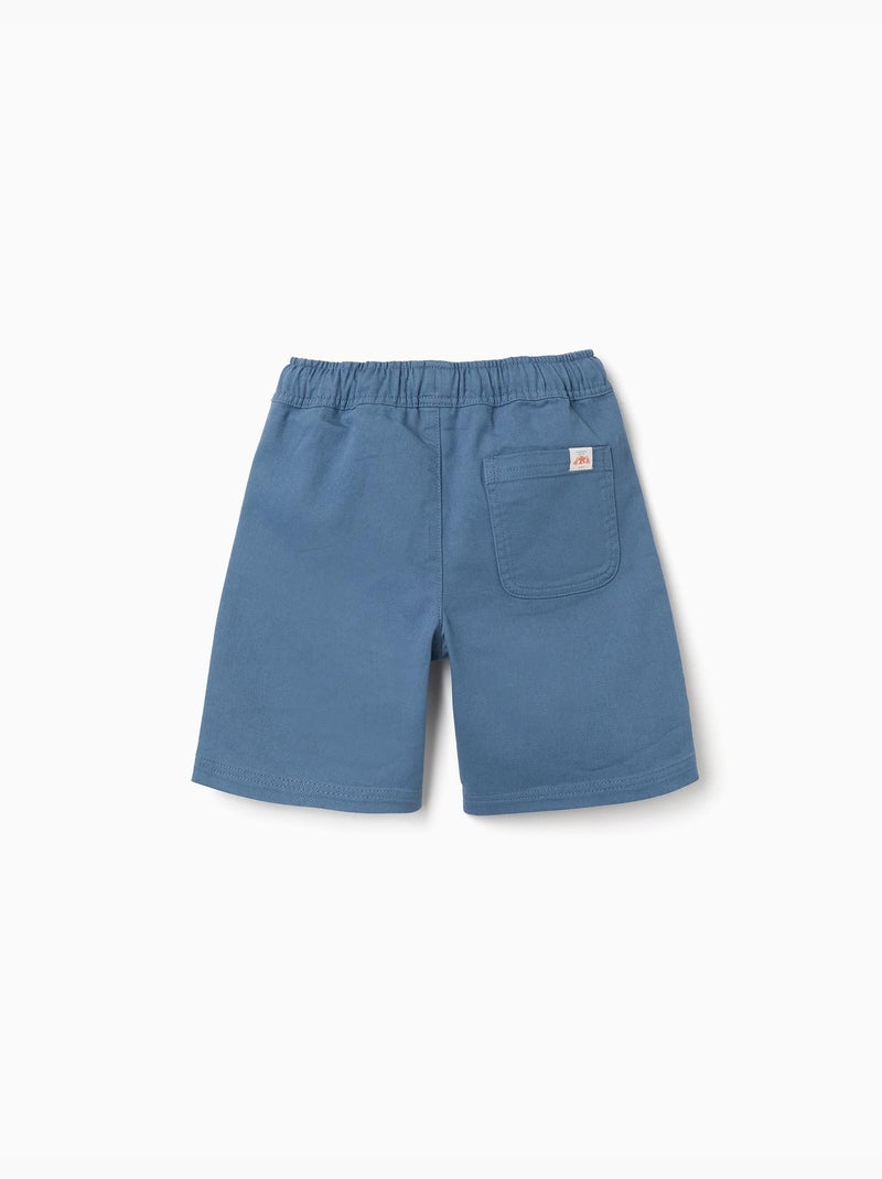 Bermudas largas de algodón con cordón Carolina Celas x Zippy Azul Azul - Kiabi