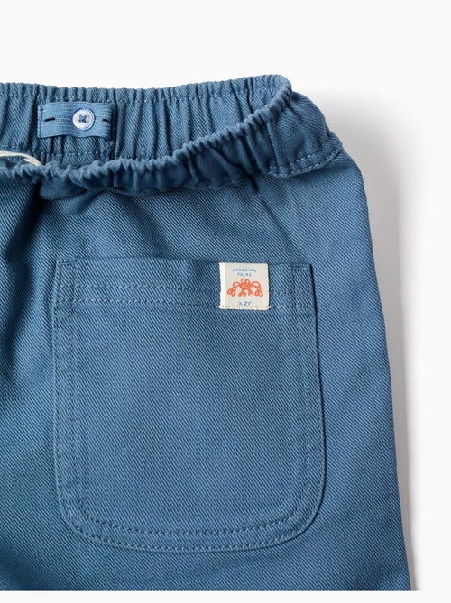 Bermudas largas de algodón con cordón Carolina Celas x Zippy - Kiabi