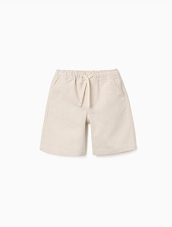 Bermudas largas de algodón con cordón Carolina Celas x Zippy