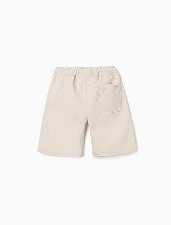 Bermudas largas de algodón con cordón Carolina Celas x Zippy