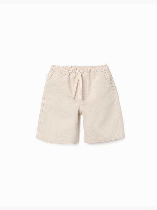 Bermudas largas de algodón con cordón Carolina Celas x Zippy - Kiabi