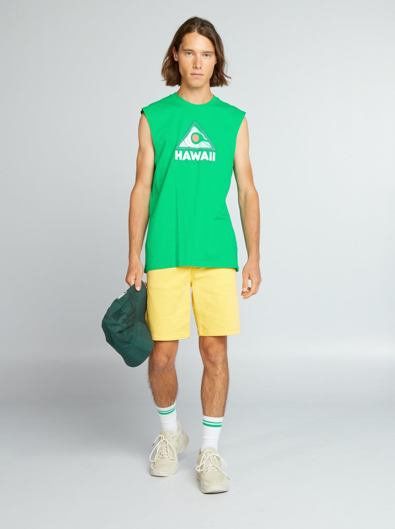 Bermudas lisas AMARILLO - Kiabi