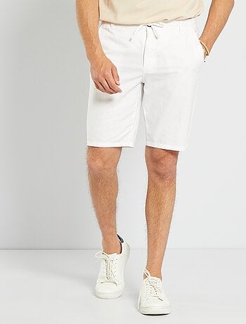 Pantalones cortos y bermudas - blanco - Kiabi
