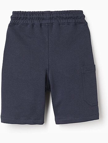 Bermudas midi de algodón con cordón y bolsillo cargo