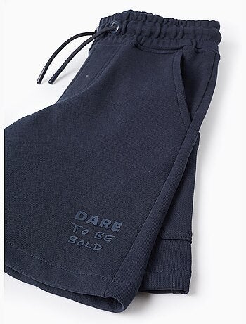 Bermudas midi de algodón con cordón y bolsillo cargo