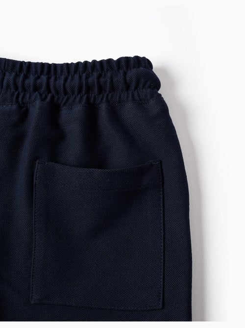 Bermudas midi de felpa con cordón - Kiabi