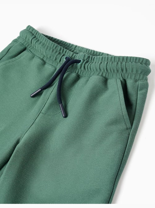 Bermudas midi de felpa con cordón - Kiabi