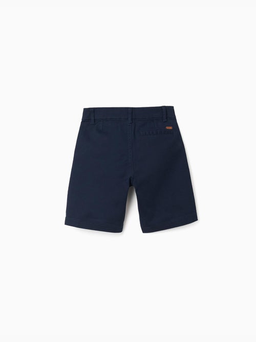Bermudas midi de sarga con bolsillos - Kiabi