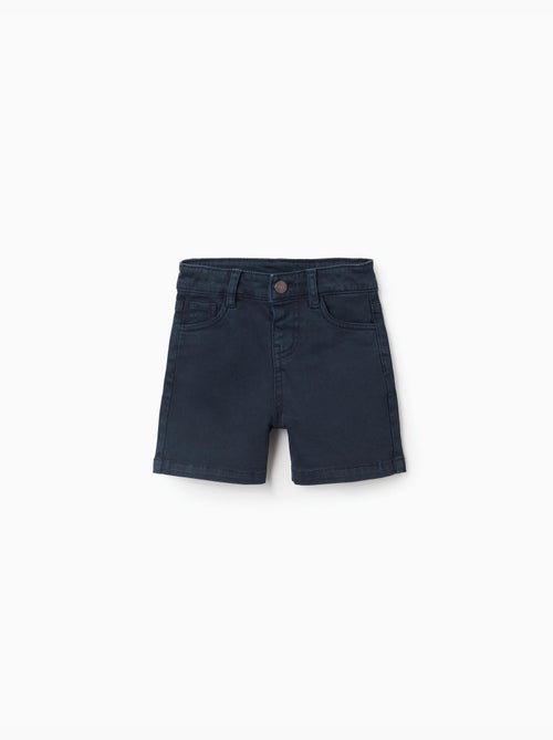 Bermudas midi de sarga con cinco bolsillos - Kiabi