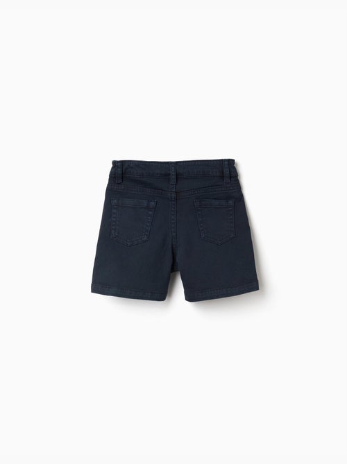 Bermudas midi de sarga con cinco bolsillos - Kiabi