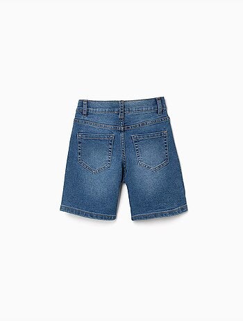 Bermudas midi vaqueras con cinco bolsillos