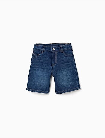 Bermudas midi vaqueras con cinco bolsillos